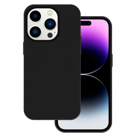 Tel Protect Silicone Premium pentru Iphone 15 Pro Max Negru