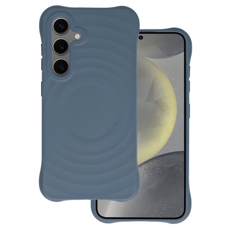 Tel Protect Wave Magsafe Case for Samsung Galaxy S24 navy