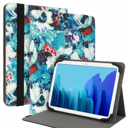 Wonder Canvas Tablet Carcasa 13 inches white poppies