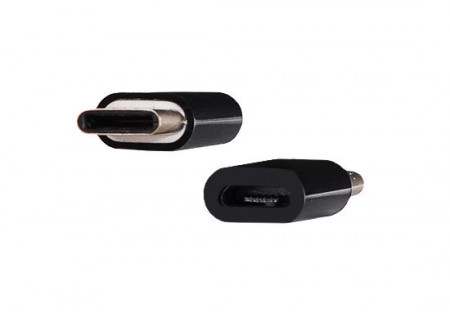 Adaptor - MicroUSB to Tip C - Negru