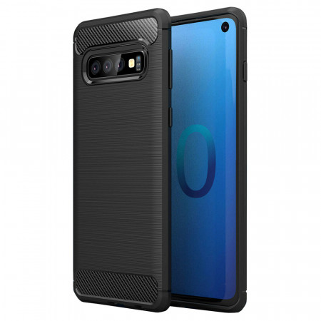 Back Case CARBON for SAMSUNG GALAXY A52/A52S Black
