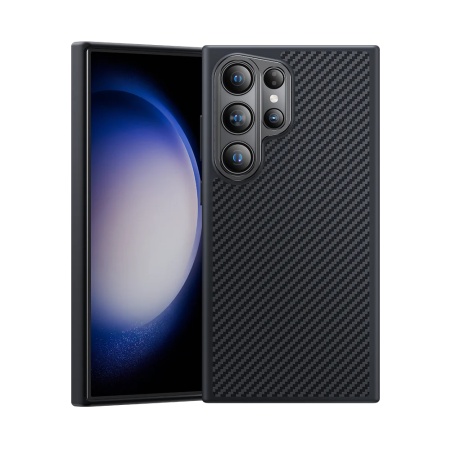 Benks Magnetic Hybrid Armor Pro Kevlar Case 600D for Samsung Galaxy S24 Ultra black