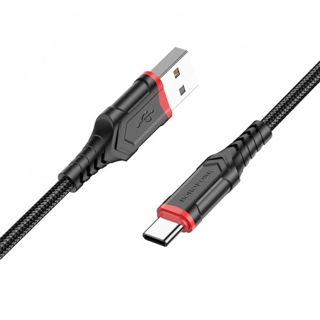Borofone Cable BX67 - USB to Type C - 3A 1 metre black