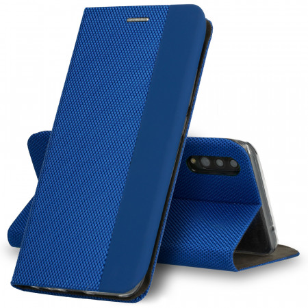 Carcasa tip Carte Vennus SENSITIVE pentru Xiaomi Mi 10/Mi 10 Pro Albastru