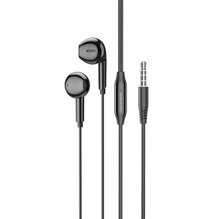 Casti Borofone BM71 Light Song with microphone Negru