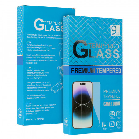 Folie Sticla TempeRosu Albastru Multipack (10 in 1) pentru SAMSUNG GALAXY S21 FE