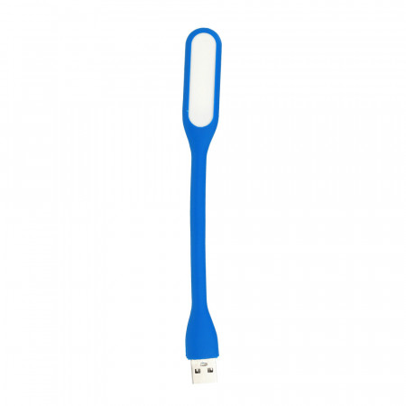 Mini LED Lamp Silicone USB Albastru