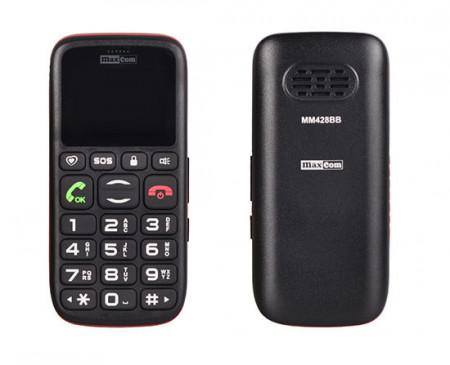 Mobile Phone - MAXCOM MM 428 BB DUAL SIM BLACK