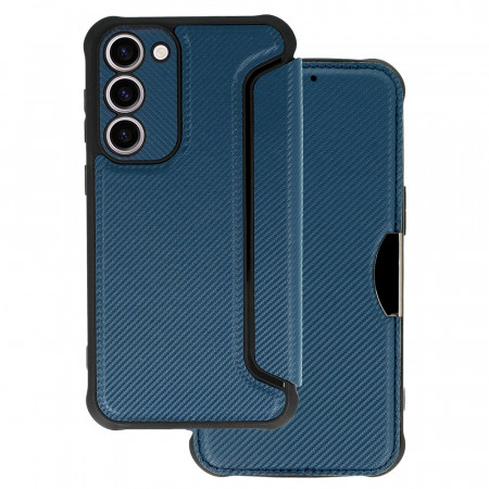 Razor Carbon Book Carcasa pentru Samsung Galaxy S23 Plus navy
