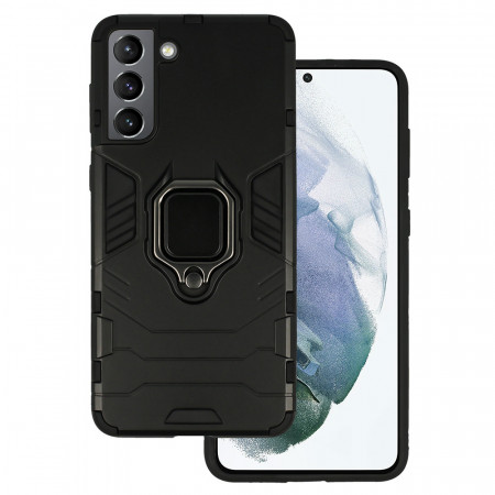 Ring Armor Carcasa pentru Samsung Galaxy S21 FE Negru