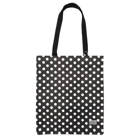 Shopping bag Wonder pattern 2 black polka-dot