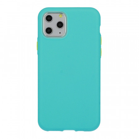 Solid Silicone Husa pentru Samsung Galaxy S21 Plus green