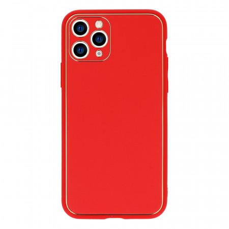 TEL PROTECT Luxury Case for Samsung Galaxy S22 Plus Red