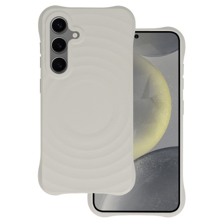 Tel Protect Wave Magsafe Case for Samsung Galaxy S24 grey