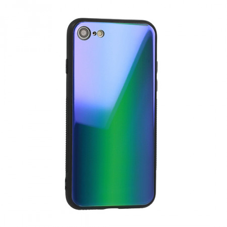 Vennus Sticla Husa Reflect pentru Iphone X/XS Green