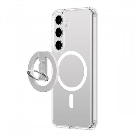 Amazing Thing Minimal Magsafe Grip Ring Case S24MRMINCL for Samsung Galaxy S24 transparent