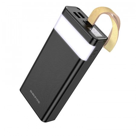 Borofone Power Bank 20000mAh BJ18 Coolmy - 2xUSB - Negru