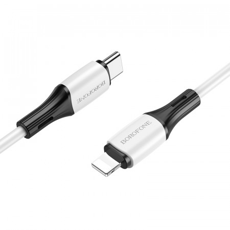 Cablu Borofone BX79 - Type C to Lightning - PD 20W 1 metre white