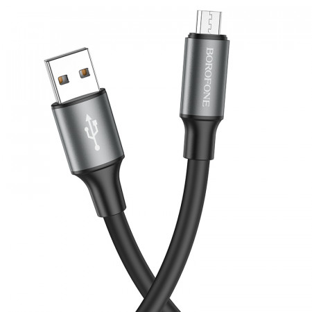 Cablu Borofone BX82 Bountiful - USB to Micro USB - 2,4A 1 metre Negru