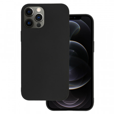 Carcasa Spate MATT pentru IPHONE 12 PRO MAX Negru