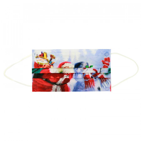 Disposable rotective face mask 10 pieces - design 6
