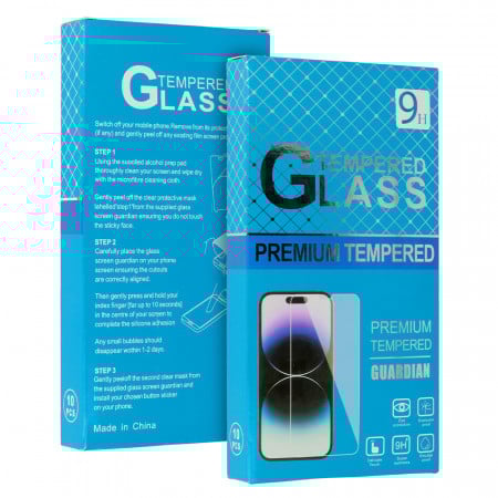 Folie Sticla TempeRosu Albastru Multipack (10 in 1) pentru SAMSUNG GALAXY A54 5G