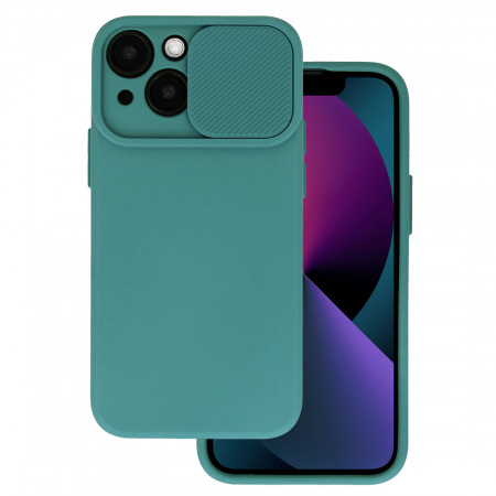 Husa Camshield Soft pentru Iphone 14 Pro Max Dark green