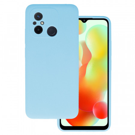 Husa Silicone Lite pentru Xiaomi Redmi 12C/11A light blue