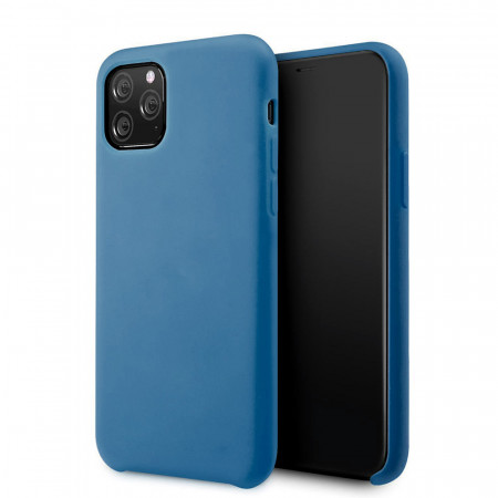 Husa Vennus Silicone Lite pentru Samsung Galaxy A6 Plus (2018) Albastru