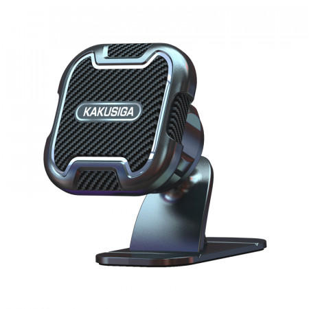 KAKU Car holder KSC-425B Yuanhang magnetic with stick-on base Negru