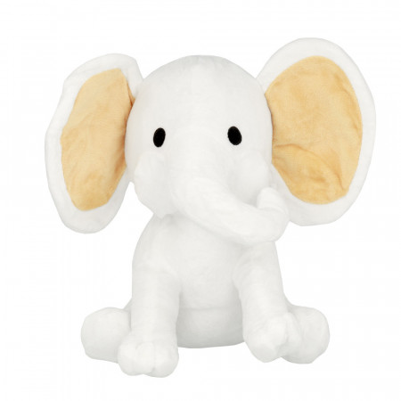 Plush elephant white