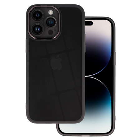 Protective Lens Carcasa pentru Iphone 14 Negru clear