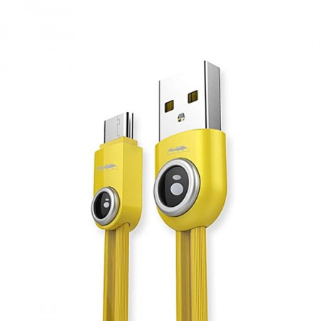 REMAX Cablu Lemen RC-101m - USB to Micro USB - Yellow