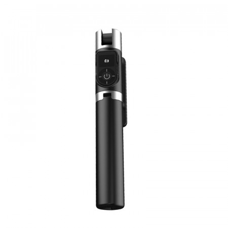 Selfie Stick - with detachable Albastrutooth remote control and tripod - P70 Negru
