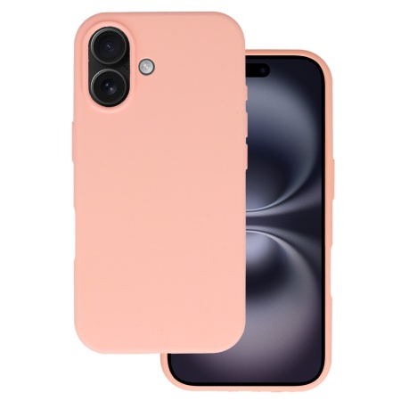 Silicone Lite Case for Iphone 16 peach