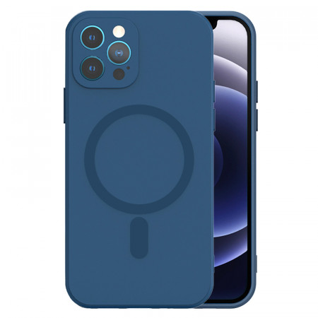 TEL PROTECT MagSilicone Case for Iphone 12 Navy