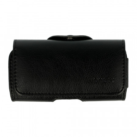 WONDER Belt Holster (SIZE 12) pentru Huawei Y3-2/Nokia 630/Samsung A310/G350/G360/I9100/Sony Z3 mini Negru, leather
