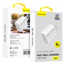 Blavec Wall charger BC1 - Type C - PD 25W (TCBC1-CW25) white