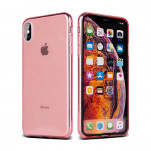 Crystal Glitter Husa pentru Samsung Galaxy A6 Plus 2018 Roz