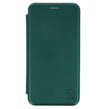 Husa Book Cover Vennus Elegance pentru Iphone 12 Mini dark green