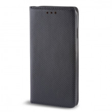 Husa Huawei P40 LITE E | Y7p - Book Textile cu Magnet Smart - Negru