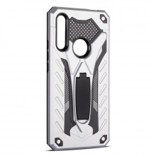 Husa Huawei P40 LITE E | Y7p - Military Defender Antisoc cu Suport Wide - Silver