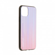 Husa iPhone 11 PRO - Husa Gradient Aurora Colorful - Pink