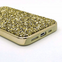 Husa iPhone 11 PRO - Husa Luxury Glitter Diamond Gold