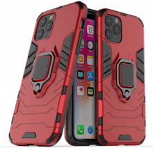 Husa iPhone 11 PRO Rosie Military cu Inel