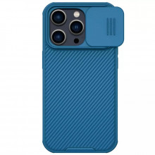 Husa NillkinCamShield Pro PC+TPU pentru Iphone 14 Pro Albastru