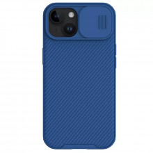 Husa NillkinCamShield Pro PC+TPU pentru Iphone 15 Albastru