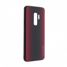 Husa pentru Samsung Galaxy S9 PLUS - Husa Pro Shield Glass Rosu cu Efect Gradient