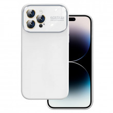 Soft Silicone Lens Case for Iphone 12 white