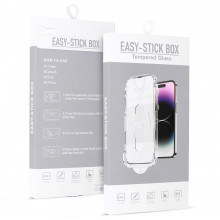 Tempered Glass Full Glue Easy-Stick Box for IPHONE 14 PRO BLACK